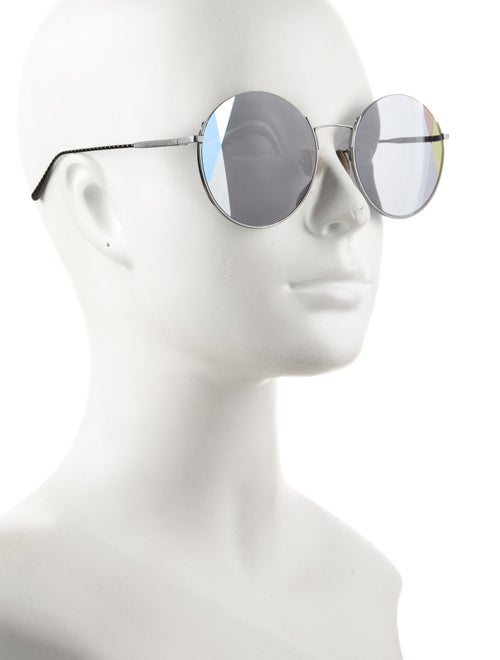 Bottega Veneta Round Tinted Sunglasses