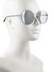 Bottega Veneta Round Tinted Sunglasses