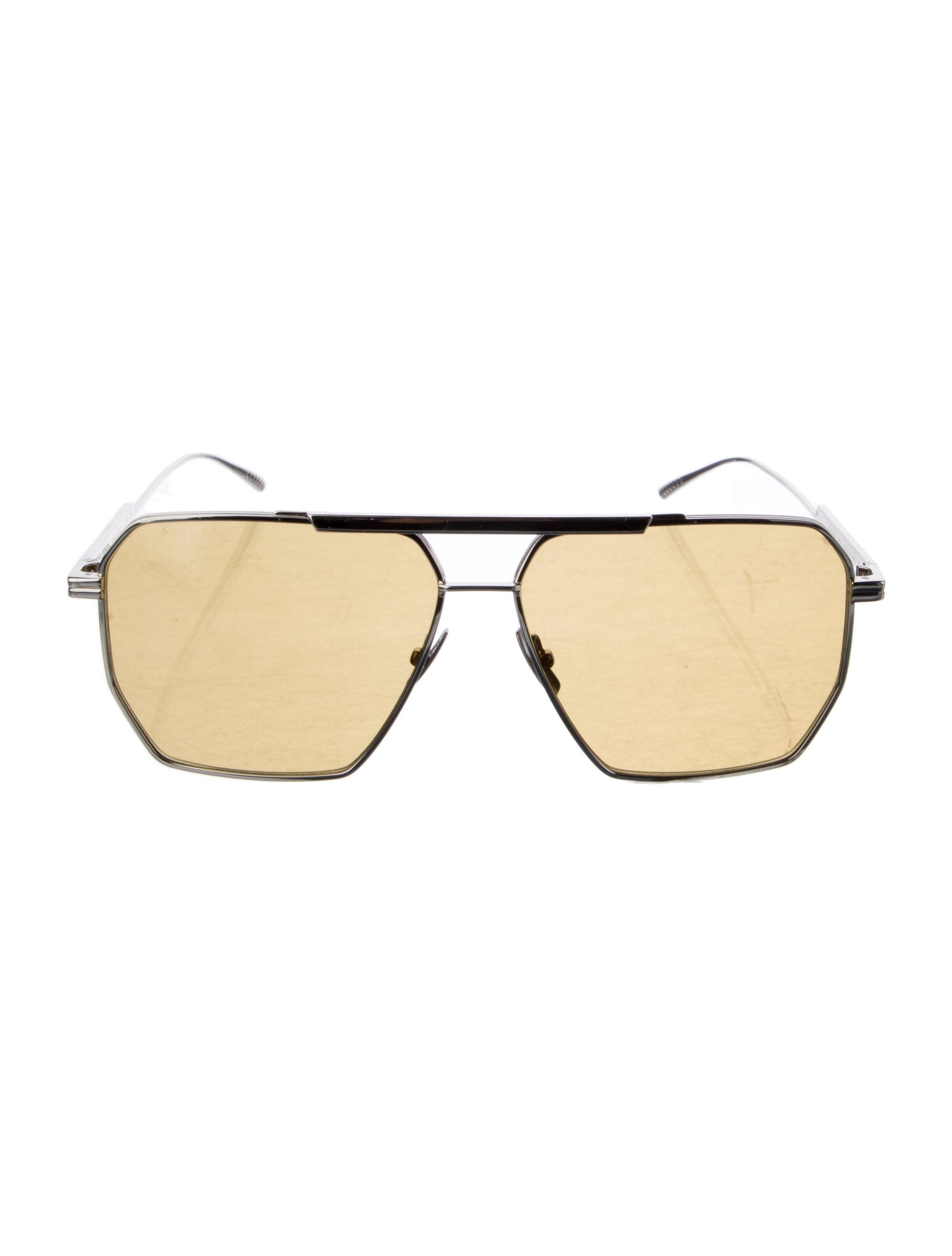 Bottega Veneta Aviator Tinted Sunglasses