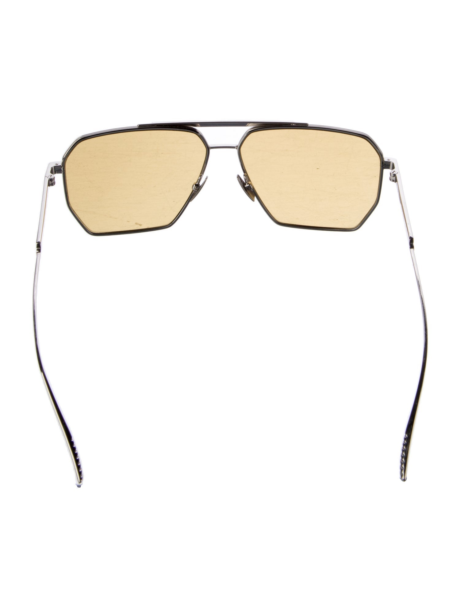 Bottega Veneta Aviator Tinted Sunglasses