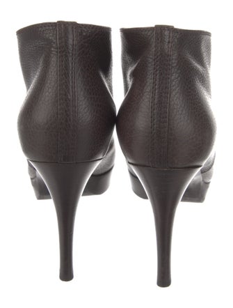 Bottega Veneta Leather Lace-Up Boots