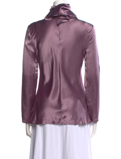 Bottega Veneta Cowl Neck Long Sleeve Blouse