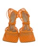 Bottega Veneta Mesh Mesh Accents D'Orsay Pumps