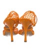 Bottega Veneta Mesh Mesh Accents D'Orsay Pumps