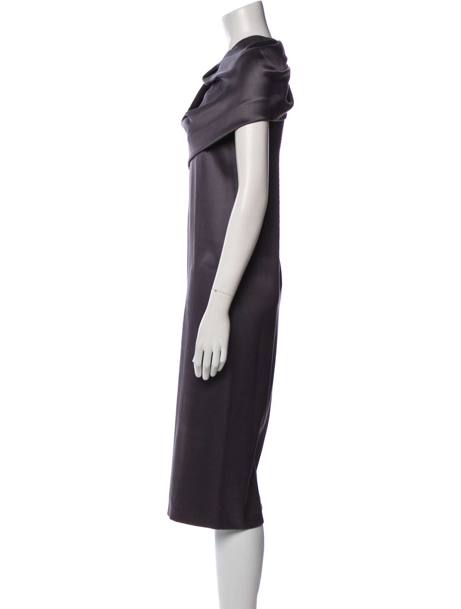 Bottega Veneta Silk Midi Length Dress