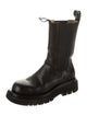 Bottega Veneta Leather Combat Boots