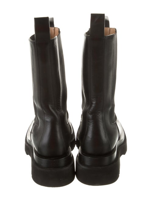 Bottega Veneta Leather Combat Boots