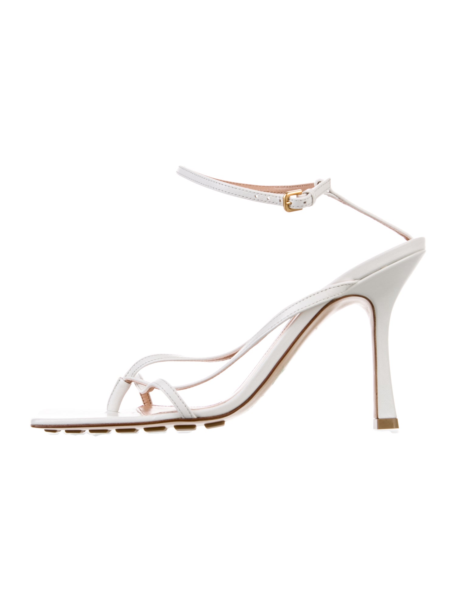 Bottega Veneta Leather Slides