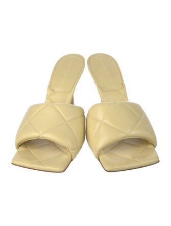 Bottega Veneta Leather Slides