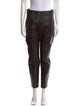Bottega Veneta Leather Skinny Leg Pants