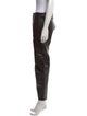 Bottega Veneta Leather Skinny Leg Pants