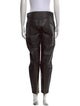 Bottega Veneta Leather Skinny Leg Pants
