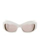 Bottega Veneta Oversize Tinted Sunglasses