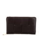 Bottega Veneta Cassette Zip Around Intrecciato Weave Wallet