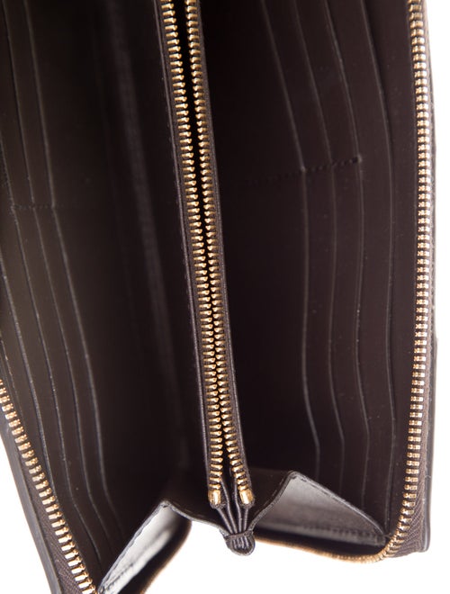 Bottega Veneta Cassette Zip Around Intrecciato Weave Wallet