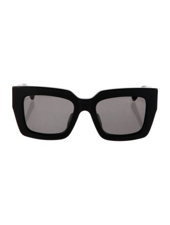 Bottega Veneta Square Tinted Sunglasses