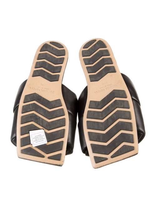 Bottega Veneta Intrecciato Weave Leather Slides