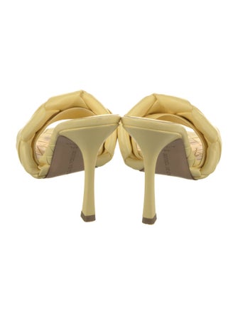 Bottega Veneta Intrecciato Weave Leather Slides