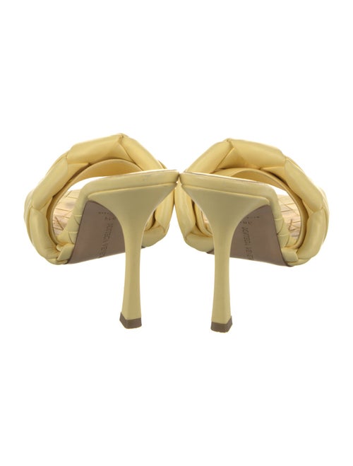 Bottega Veneta Intrecciato Weave Leather Slides