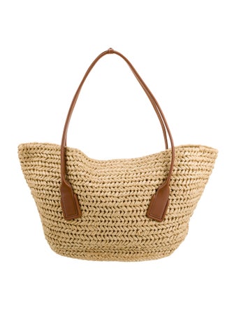 Bottega Veneta Raffia Shoulder Bag