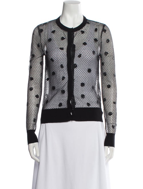 Bottega Veneta Printed Crew Neck Sweater