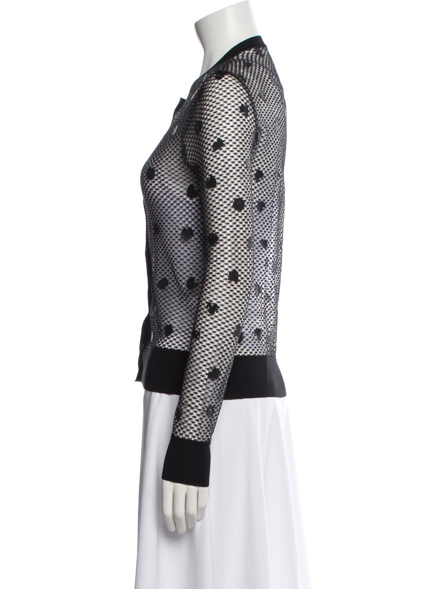 Bottega Veneta Printed Crew Neck Sweater