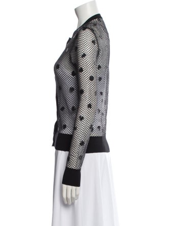 Bottega Veneta Printed Crew Neck Sweater