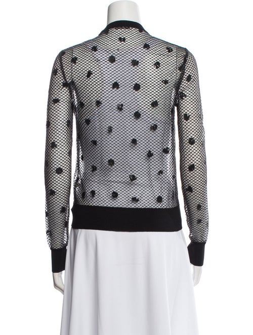 Bottega Veneta Printed Crew Neck Sweater