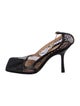 Bottega Veneta Mesh Chain-Link Accents Slingback Pumps