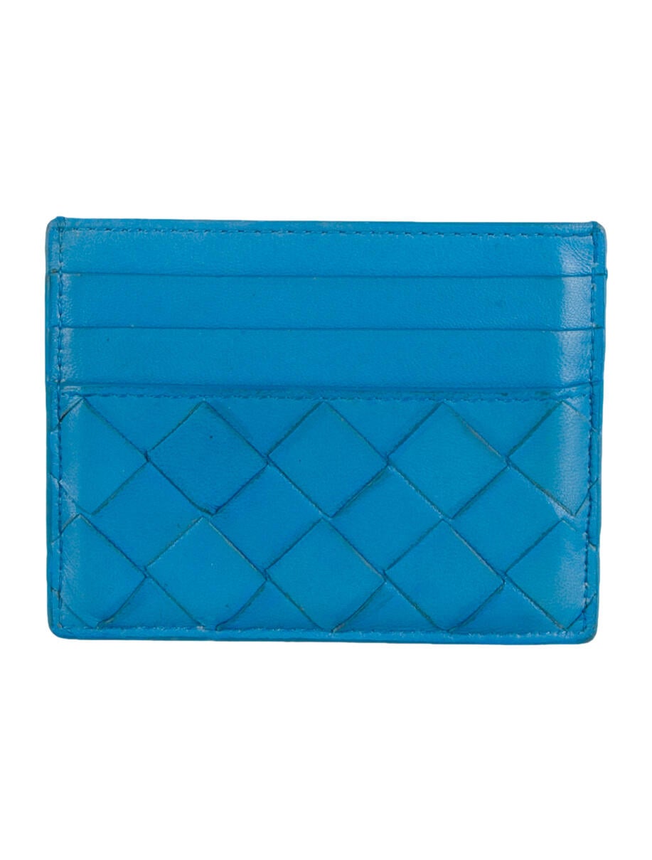 Bottega Veneta Intrecciato Weave Leather Wallet