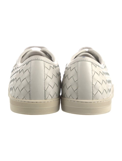 Bottega Veneta Intrecciato Weave Leather Sneakers