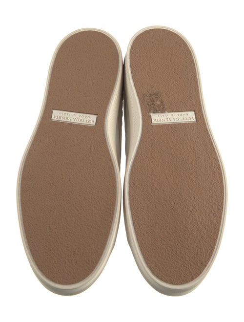 Bottega Veneta Intrecciato Weave Leather Sneakers