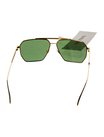 Bottega Veneta Square Tinted Sunglasses