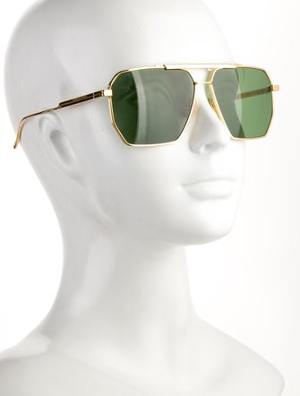 Bottega Veneta Square Tinted Sunglasses