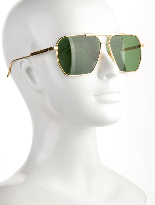 Bottega Veneta Square Tinted Sunglasses