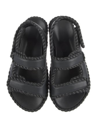 Bottega Veneta Leather Slingback Sandals