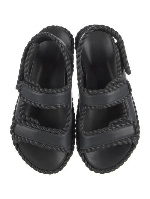 Bottega Veneta Leather Slingback Sandals