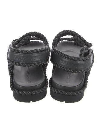 Bottega Veneta Leather Slingback Sandals