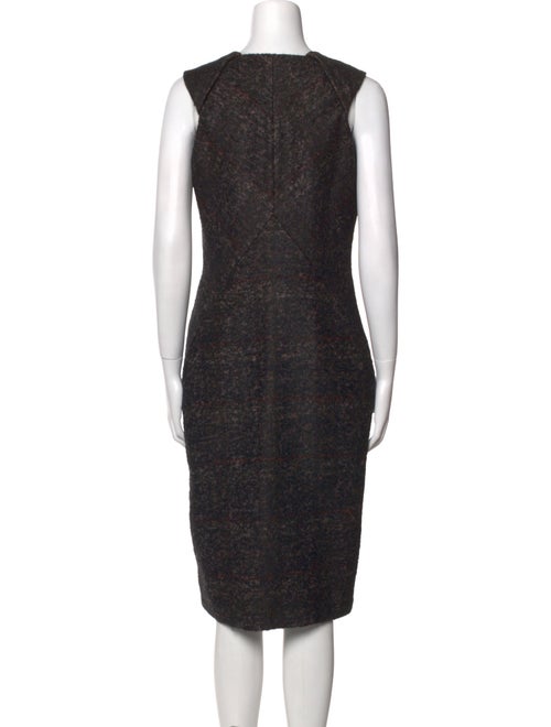 Bottega Veneta Printed Midi Length Dress