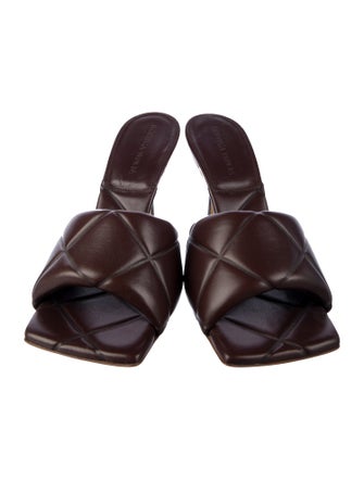 Bottega Veneta Leather Slides