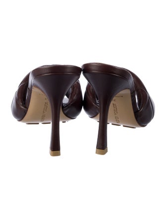 Bottega Veneta Leather Slides