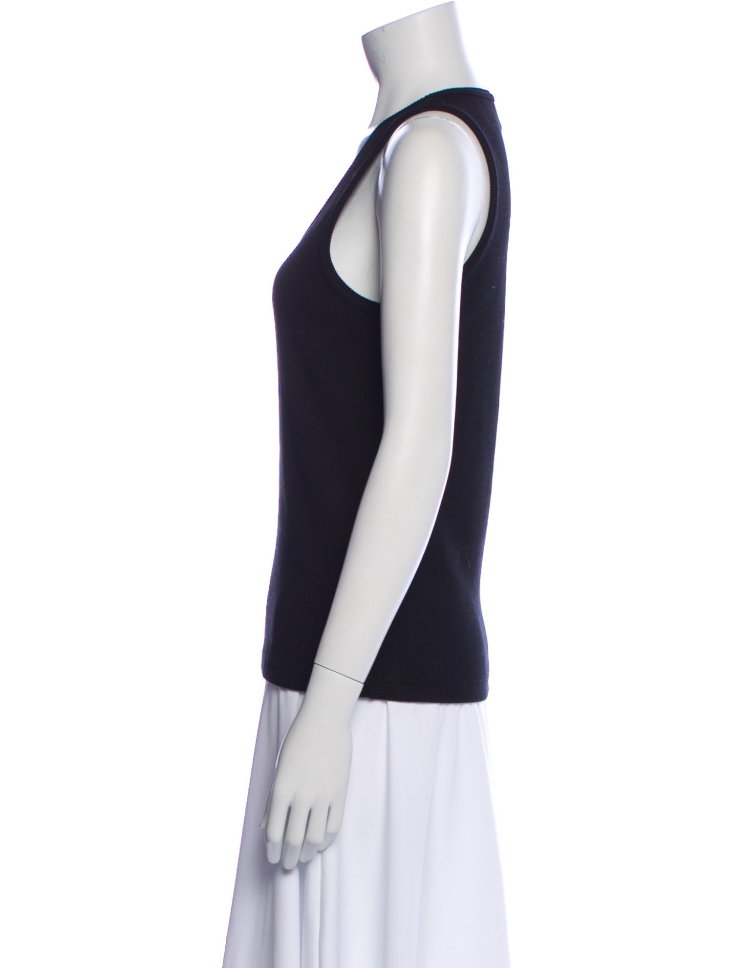 Bottega Veneta Scoop Neck Sleeveless Top