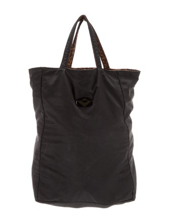 Bottega Veneta Nylon Top Handle Bag