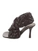 Bottega Veneta Intrecciato Weave Leather Slingback Sandals