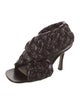 Bottega Veneta Intrecciato Weave Leather Slingback Sandals