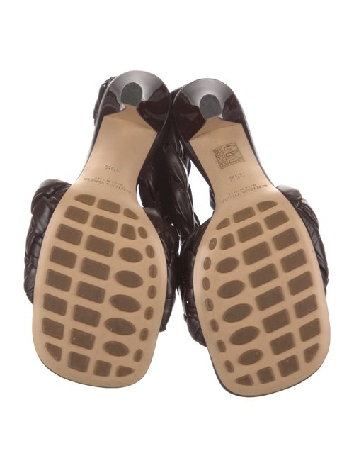 Bottega Veneta Intrecciato Weave Leather Slingback Sandals