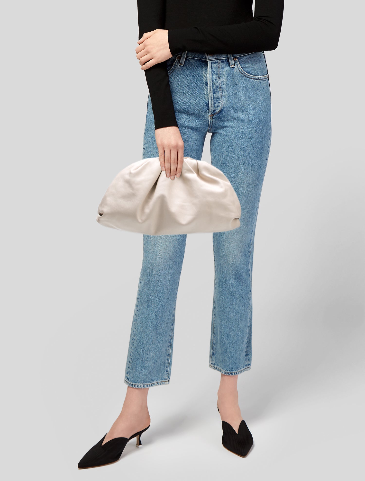 Bottega Veneta Leather The Pouch