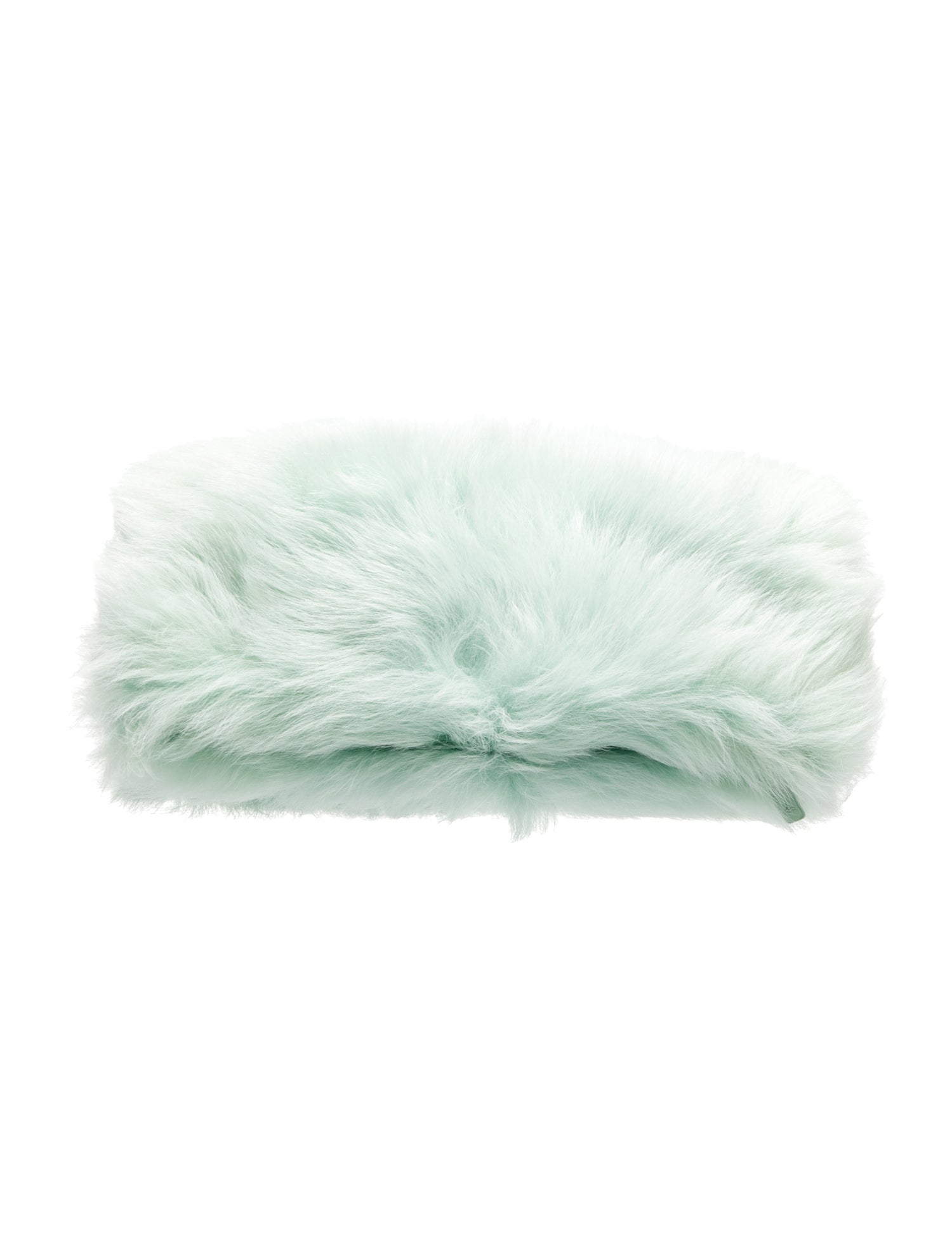 Bottega Veneta Faux Fur Clutch