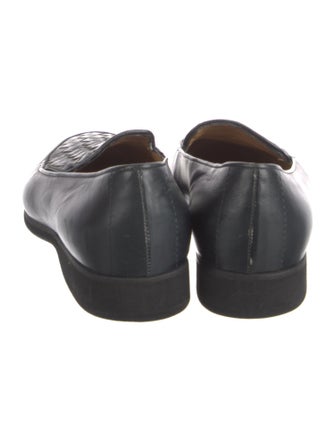 Bottega Veneta Intrecciato Weave Leather Loafers