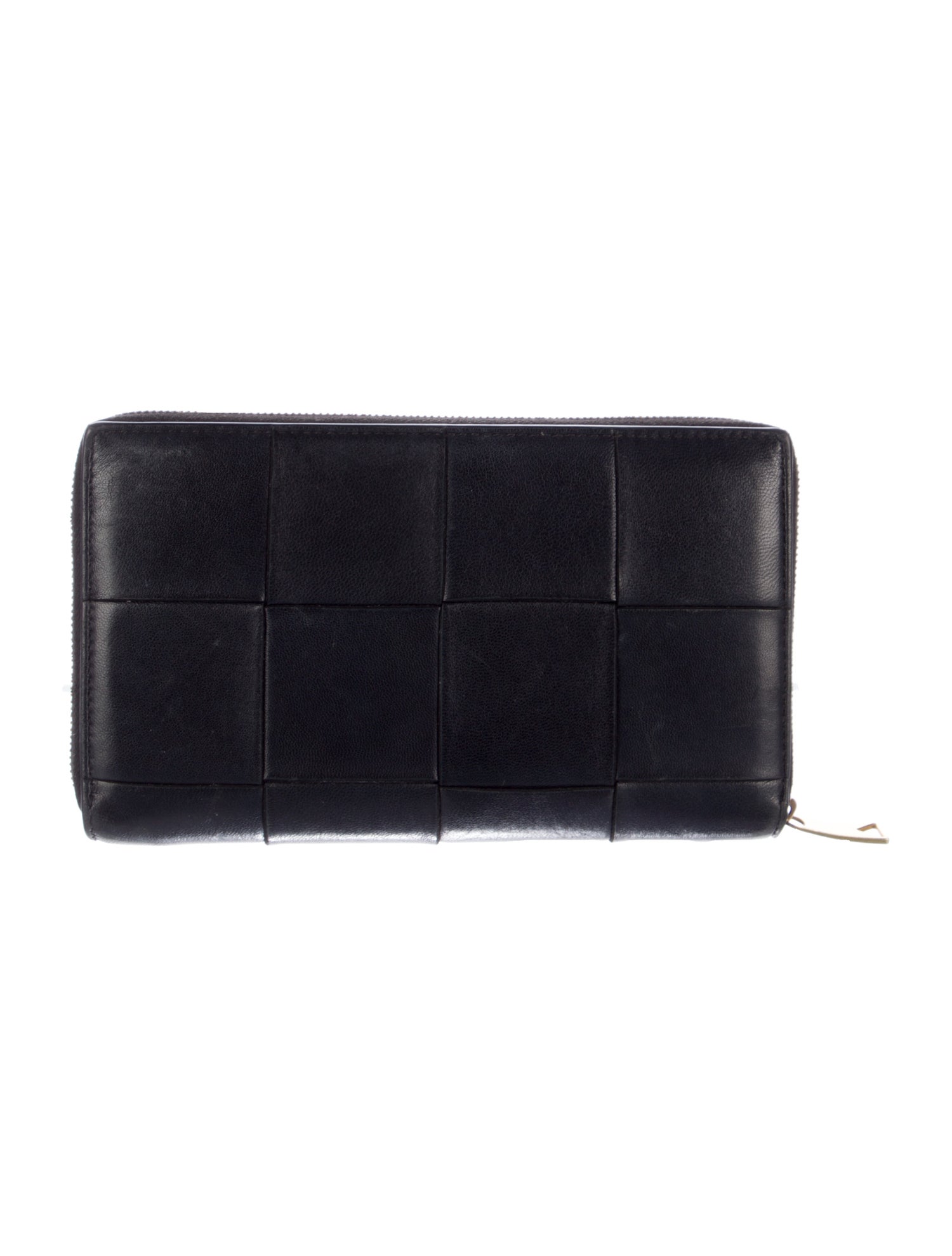 Bottega Veneta Intrecciato Weave Leather Continental Wallet